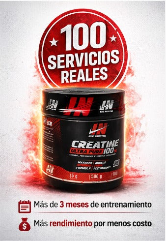 Creatina iron 100 servicios monohidratad