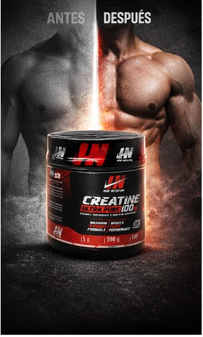 Creatina iron 100 servicios monohidratad