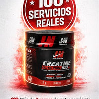 Creatina iron 100 servicios monohidratad