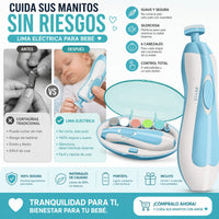 Lima pulidora de uñas para bebés